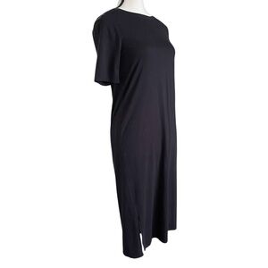 Eileen‎ Fisher Women's Easy & Elevated Short Sleeve Jersey Midi Dress SP